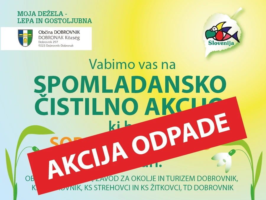 Spomladanska čistilna akcija 2025